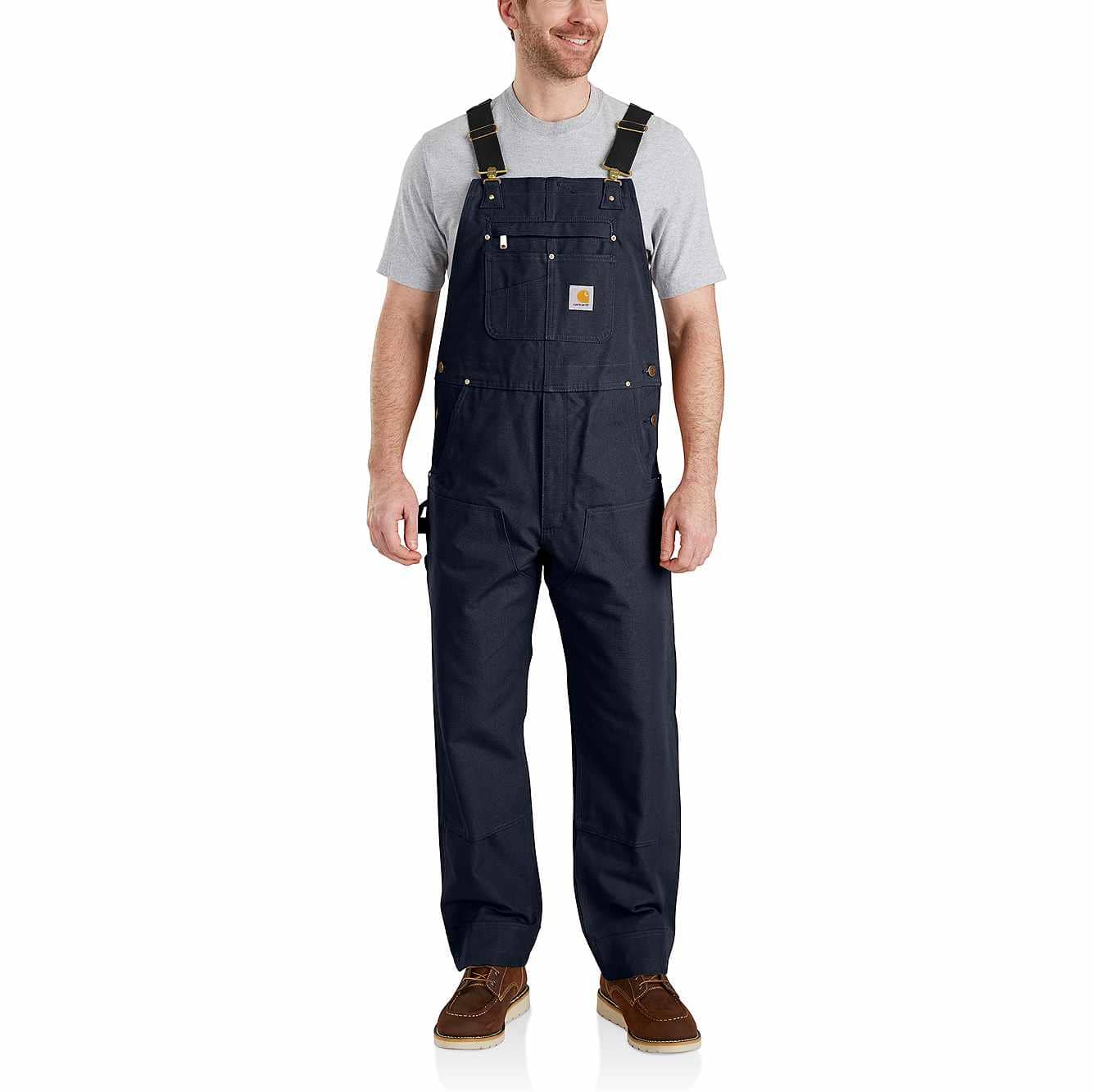 Carhartt Iconic R01 Duck Bib Overall - Navy