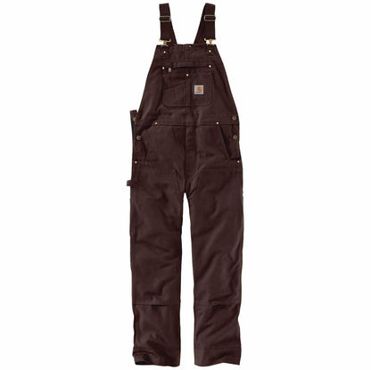 Carhartt Iconic R01 Duck Bib Overall - Dark Brown