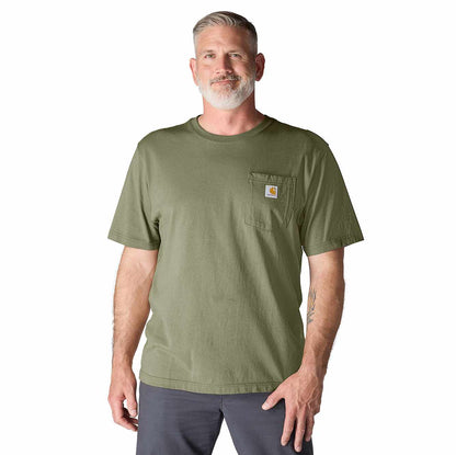 Carhartt Iconic K87 Pocket T-Shirt - Dusty Olive