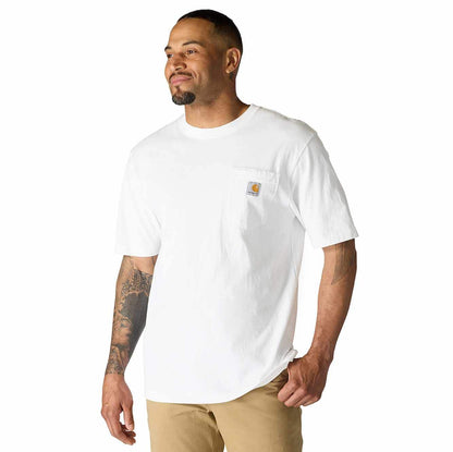 Carhartt Iconic K87 Pocket T-Shirt - White