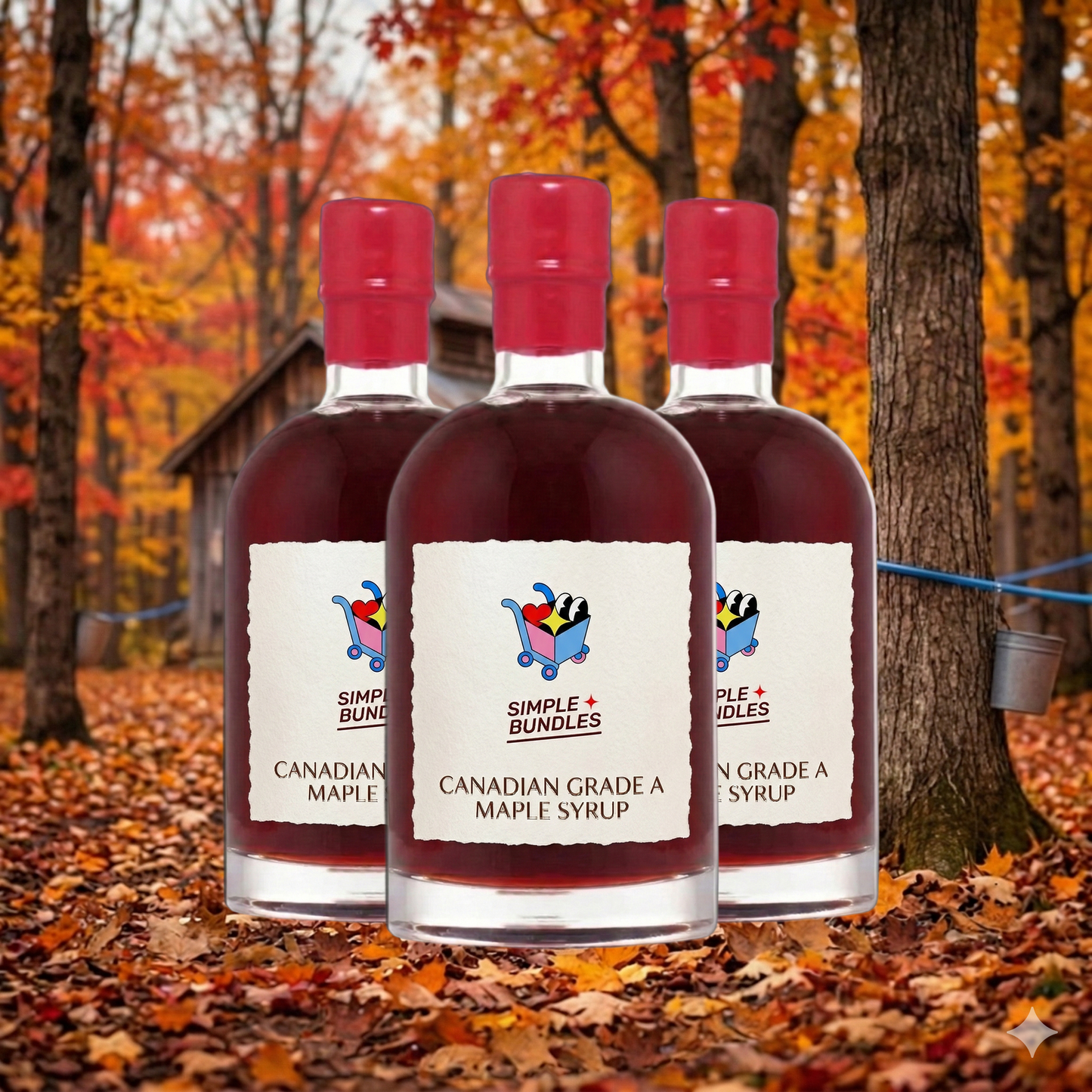 Simple Bundles Great Harvest Maple Syrup - Gifting Multipack with Subscription Option