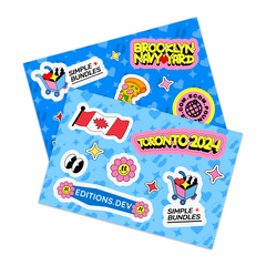 Conference Sticker Sheet - 2 Pack