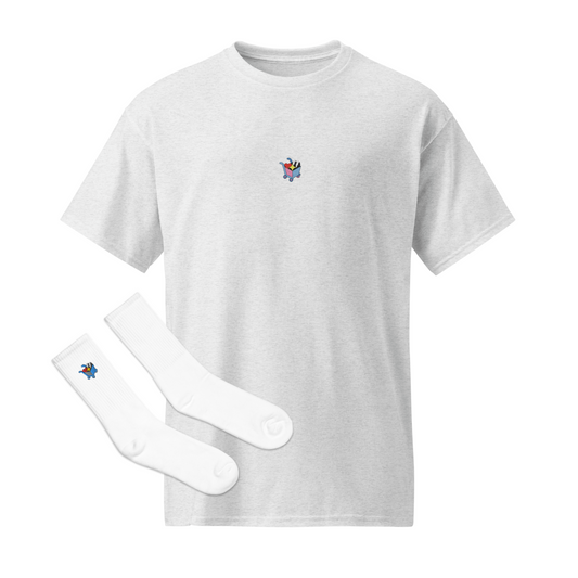 Printful T-Shirt and Sock Set (using SB type without variants)