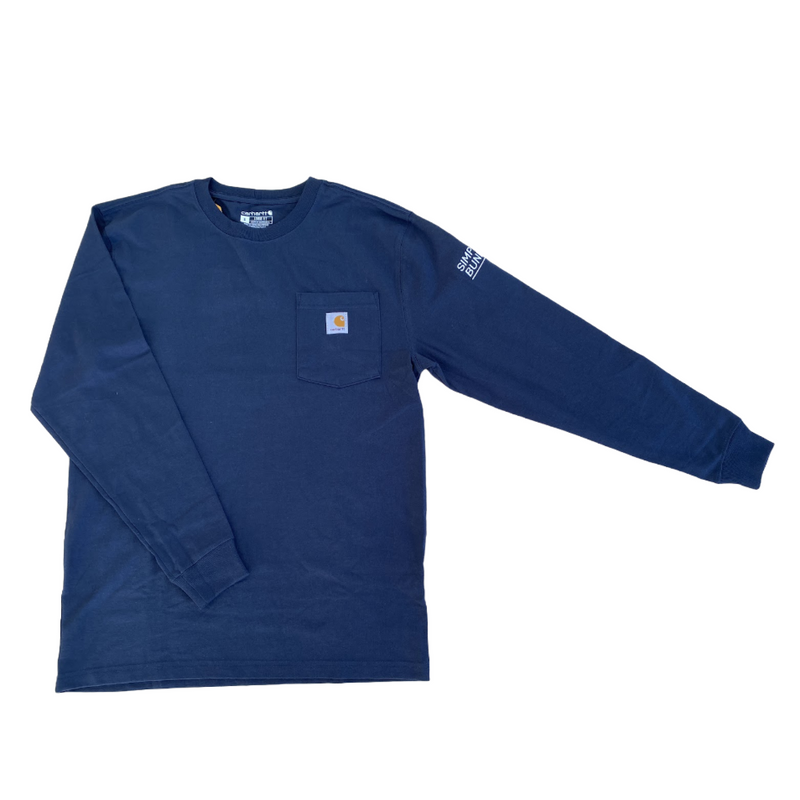 Heavyweight Long-Sleeve - Sleeve Embroidery