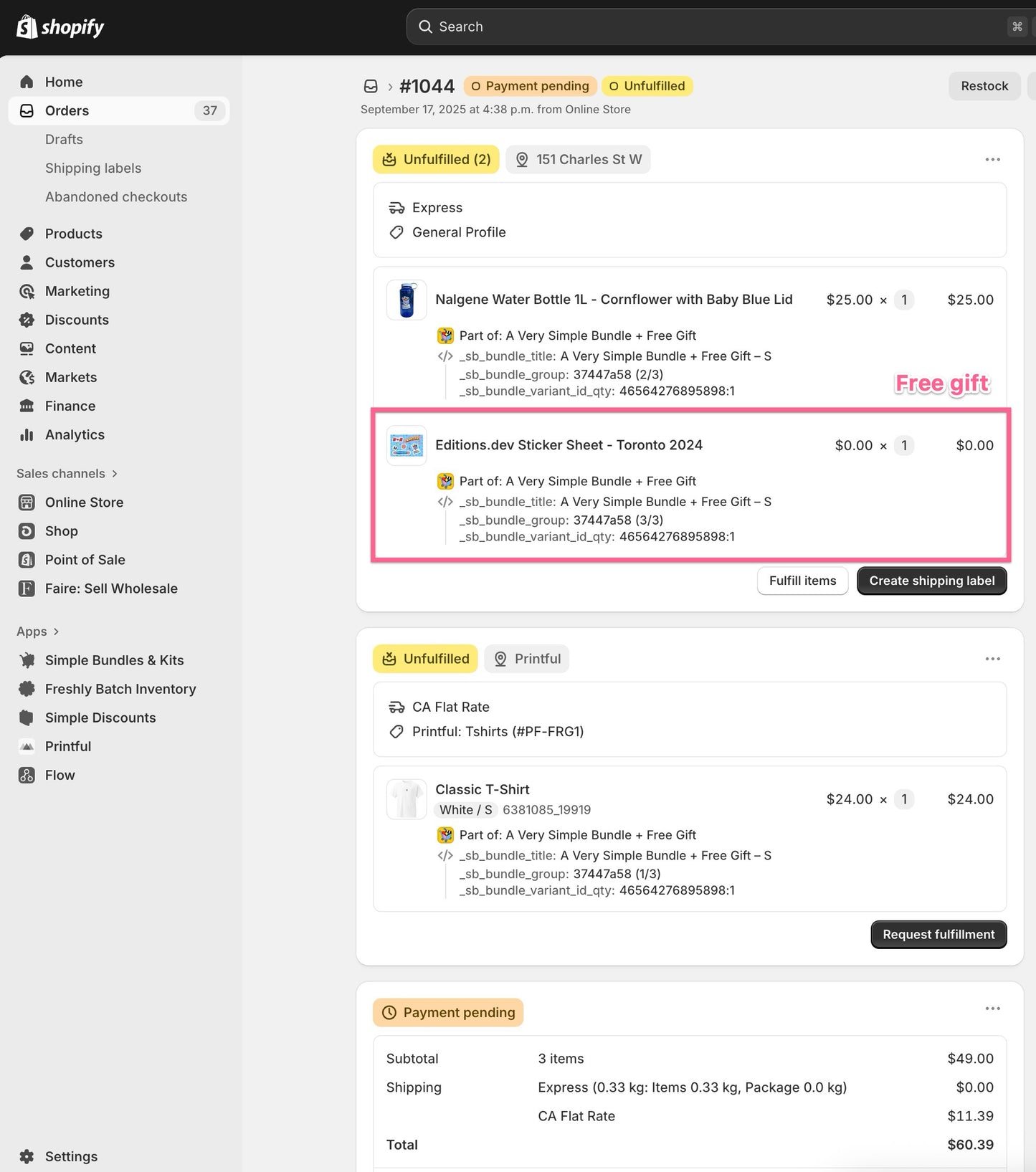 A Very Simple Bundle + Free Gift