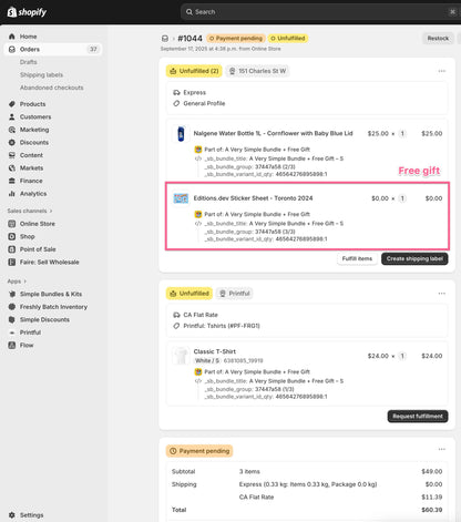 A Very Simple Bundle + Free Gift