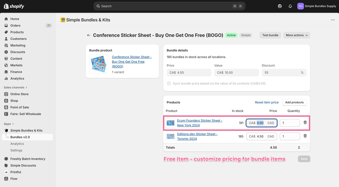 Conference Sticker Sheet - Buy One Get One Free (BOGO)