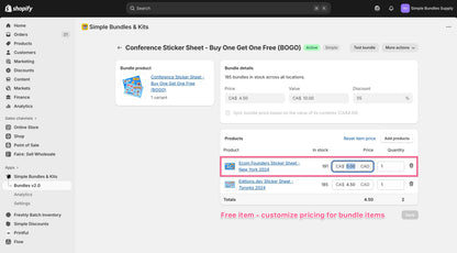 Conference Sticker Sheet - Buy One Get One Free (BOGO)